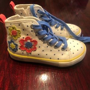 Mini Boden Girls High Tops Sneakers